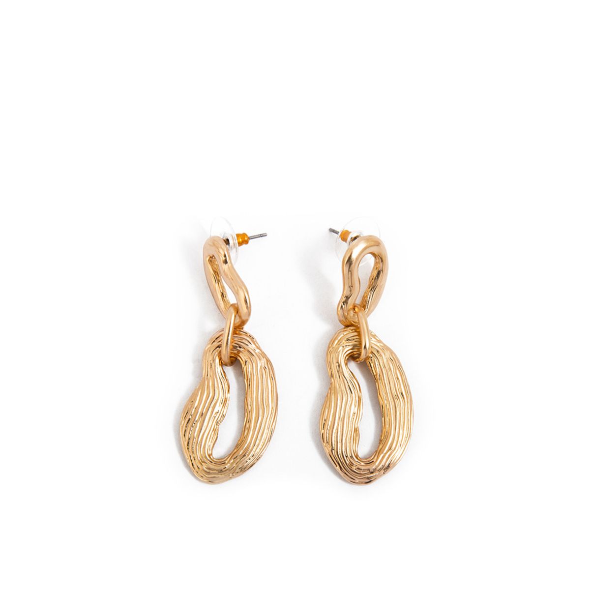 AMPHORA - Aretes Amphora Sandy Dorado