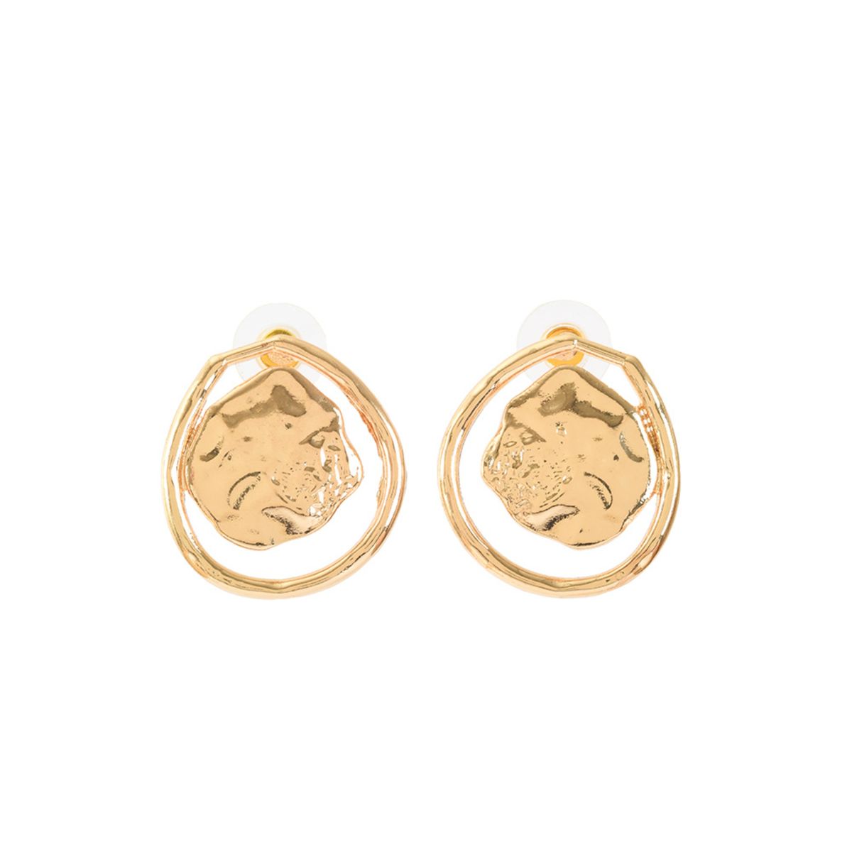 AMPHORA - Aretes Amphora Wave Dorado