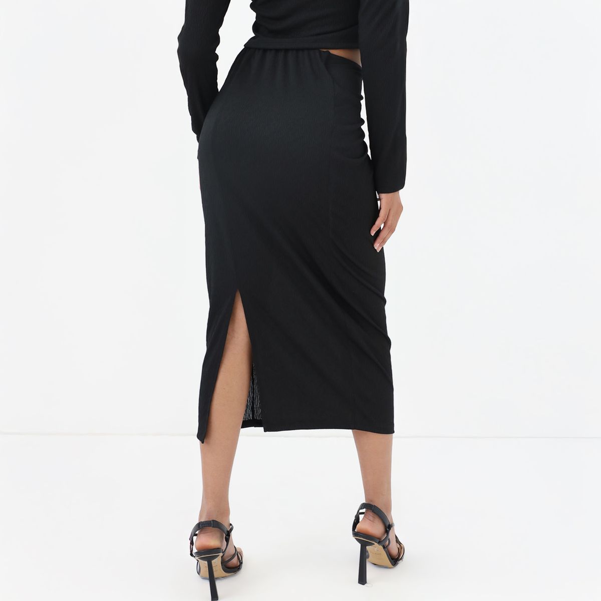 MOSSIMO - Falda Midi Mujer Mossimo