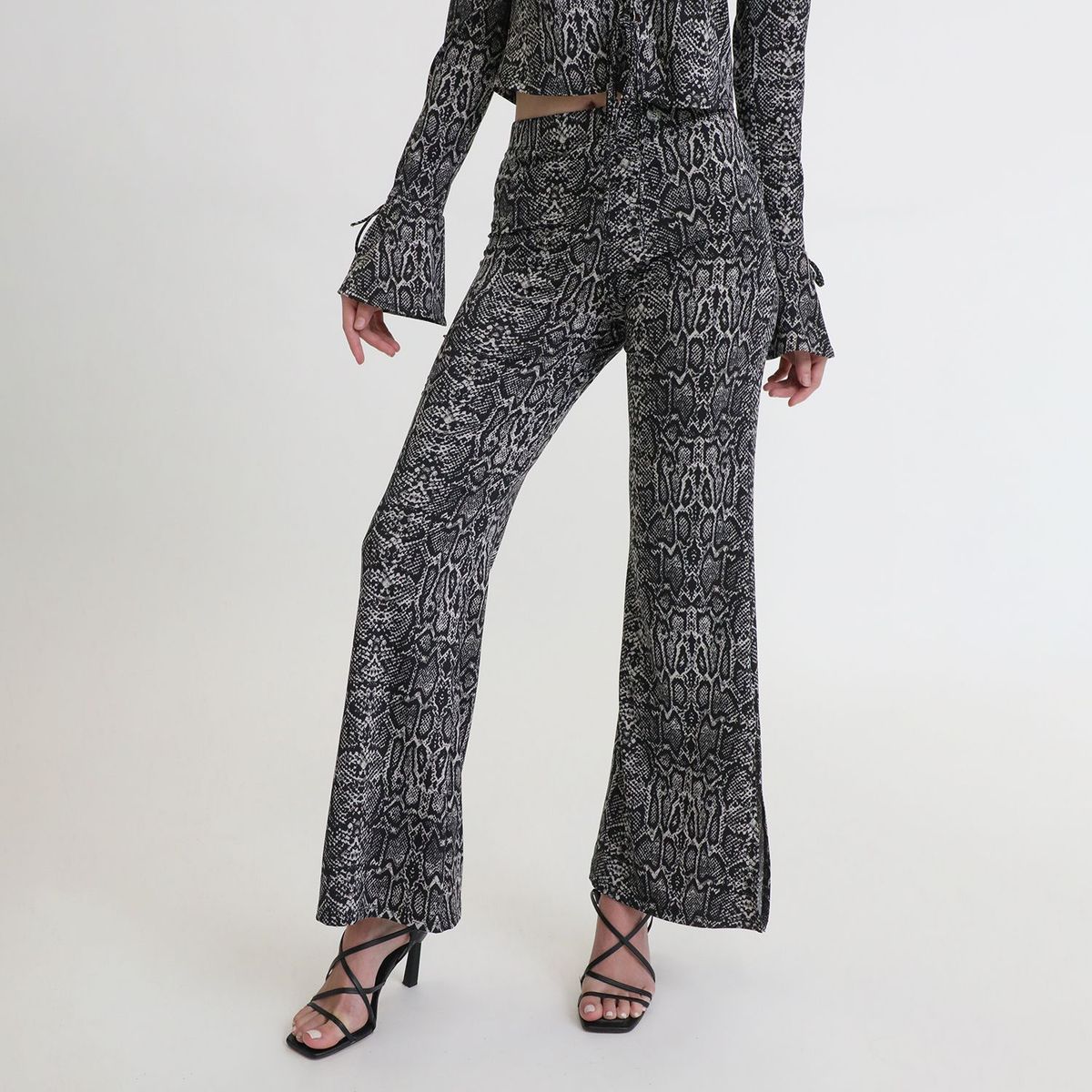 MOSSIMO - Pantalón Flare Mujer Mossimo