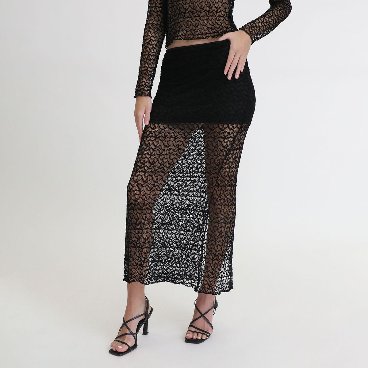 MOSSIMO - Falda Larga Mujer Mossimo