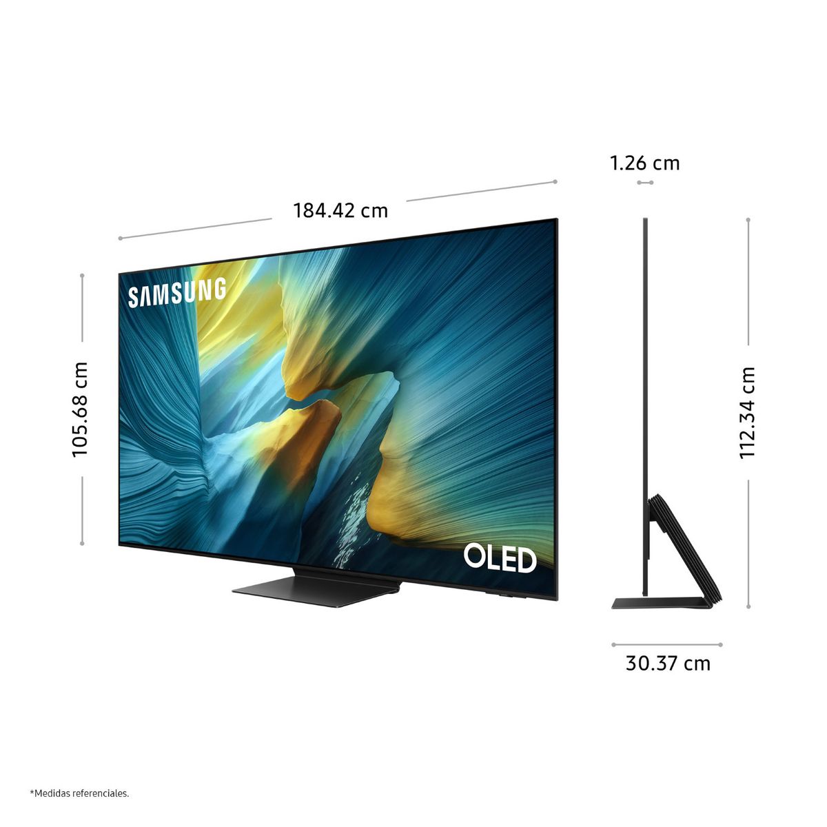 SAMSUNG - Televisor 83" Oled S95f Vision Ai Smart Tv (2025)