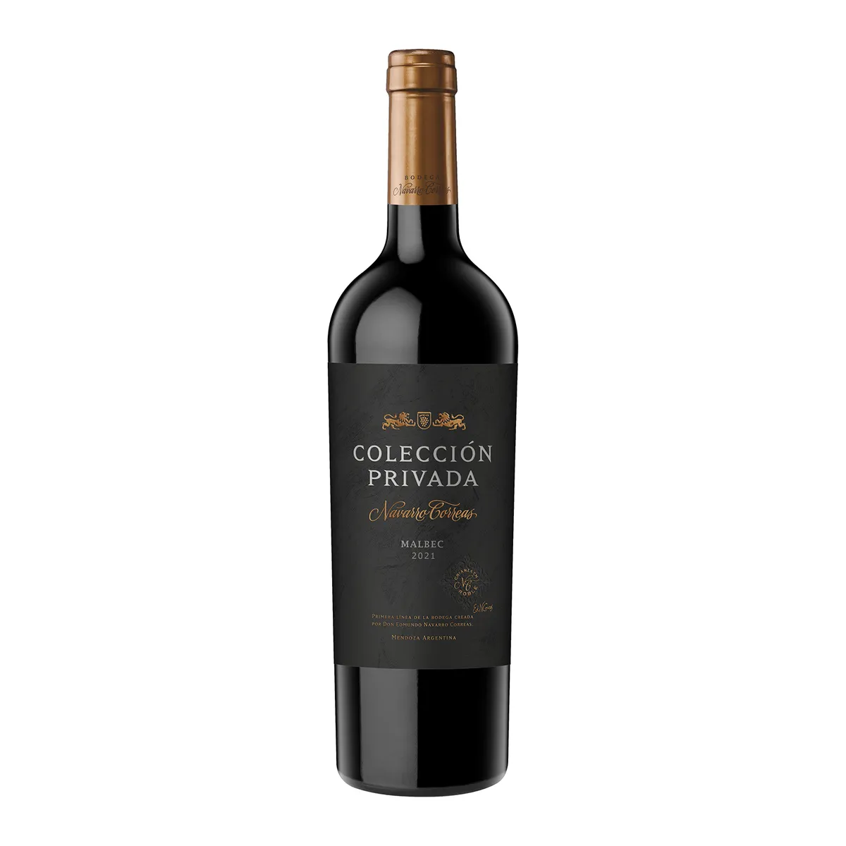 NAVARRO CORREAS - Vino Tinto Malbec Colección Privada Navarro Correas X 750 Ml