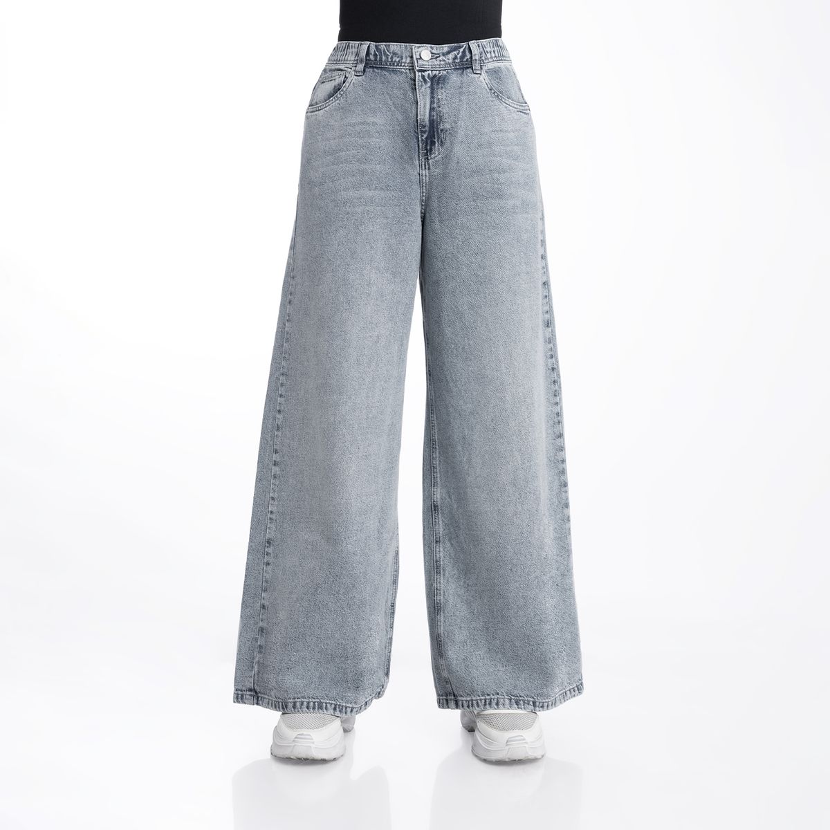 KANSAS - Jean Wide Leg Mujer Kansas