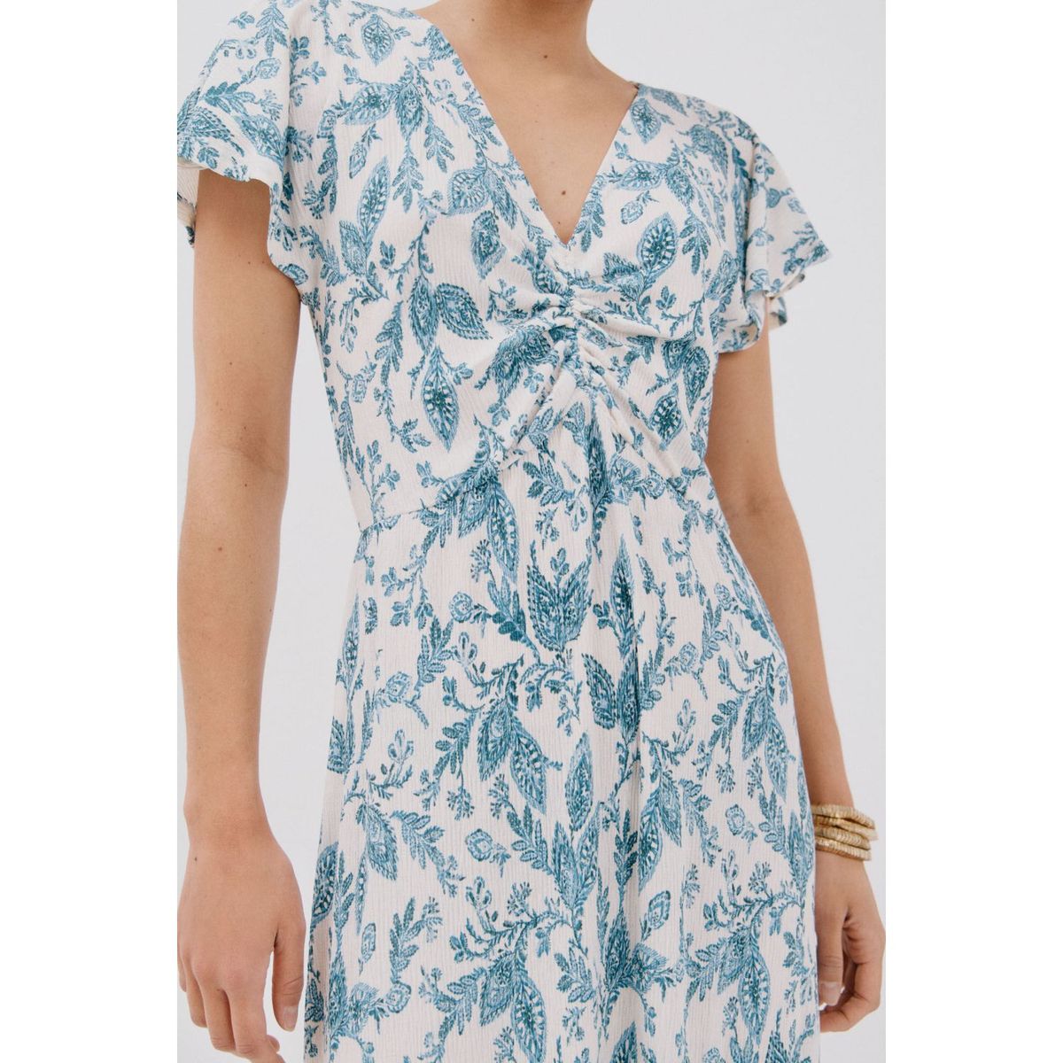 CORTEFIEL - Vestido Largo Casual Mujer Cortefiel