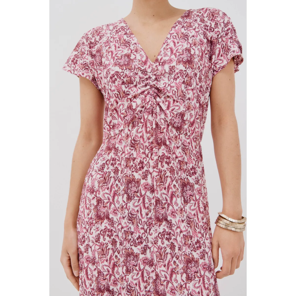 CORTEFIEL - Vestido Largo Casual Mujer Cortefiel