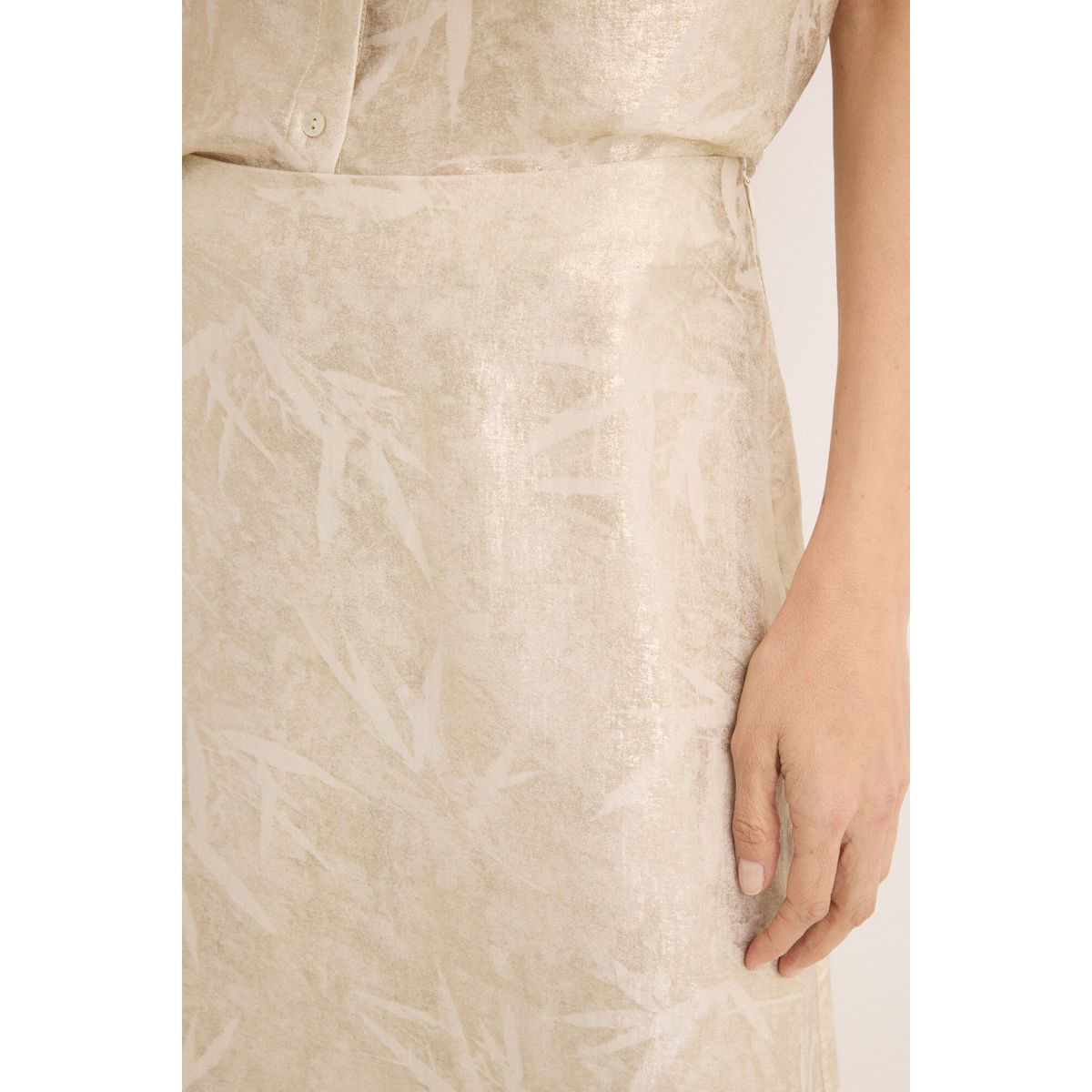 CORTEFIEL - Falda Larga Casual Mujer Cortefiel