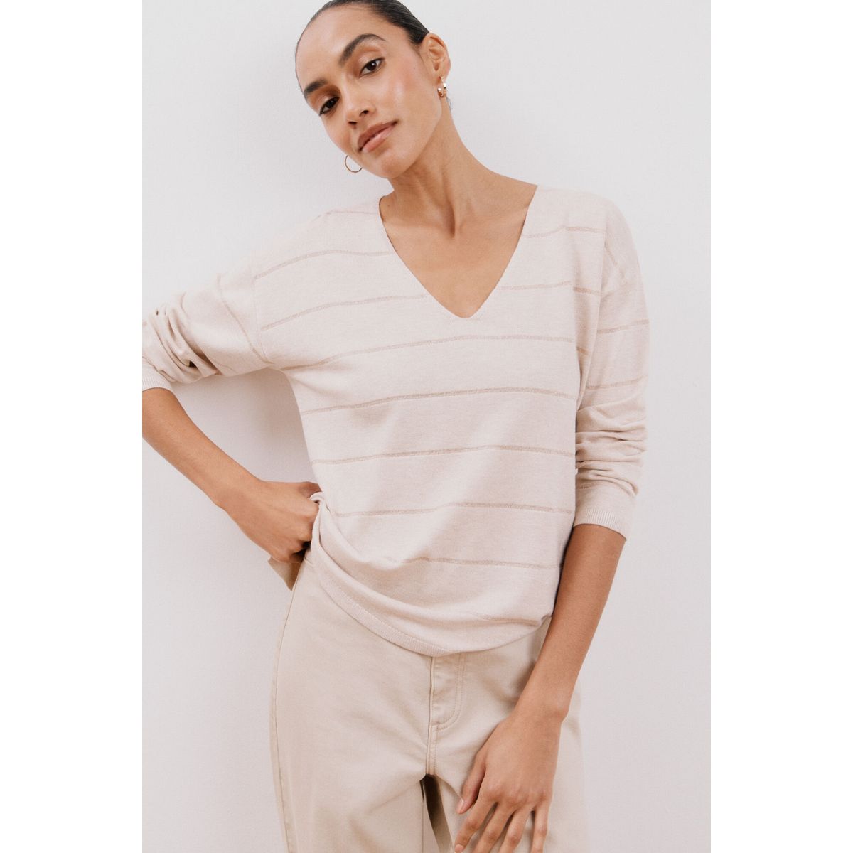 CORTEFIEL - Chompa Casual Mujer Cortefiel