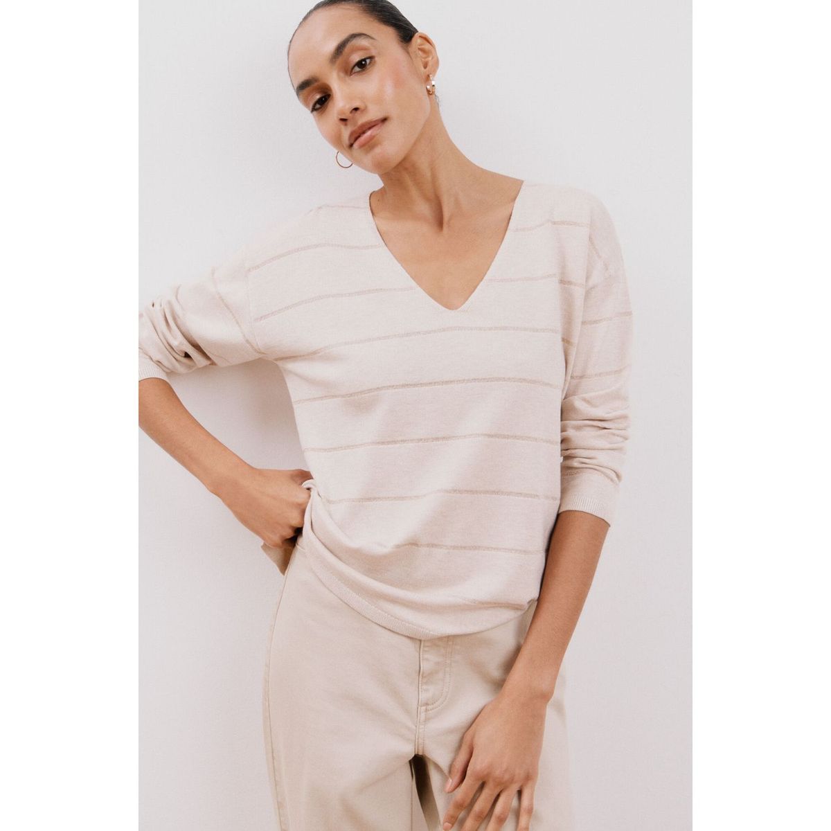 CORTEFIEL - Chompa Casual Mujer Cortefiel