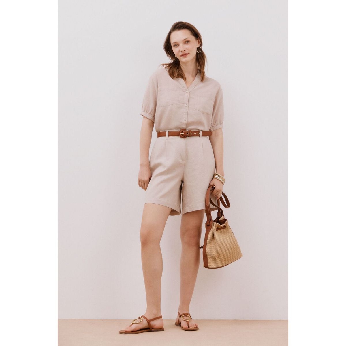 CORTEFIEL - Short Casual Mujer Cortefiel.