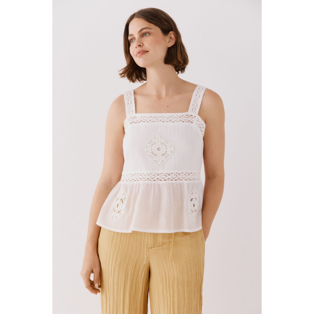 CORTEFIEL - Top Casual Mujer Cortefiel