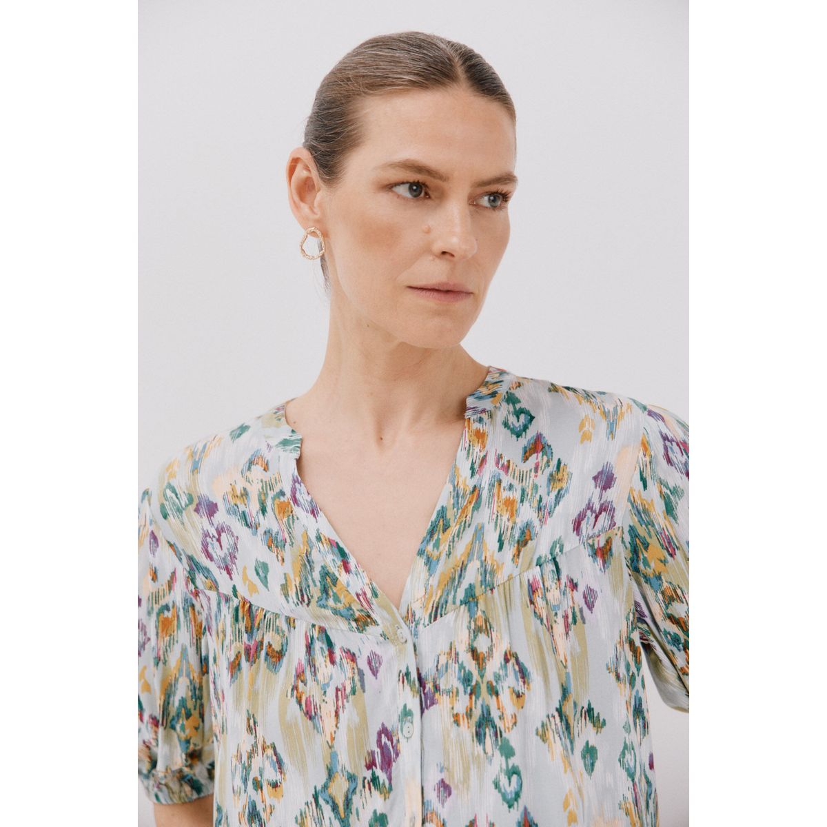 CORTEFIEL - Blusa Casual Mujer Cortefiel