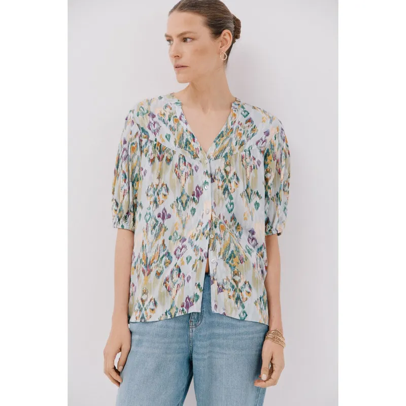 CORTEFIEL - Blusa Casual Mujer Cortefiel