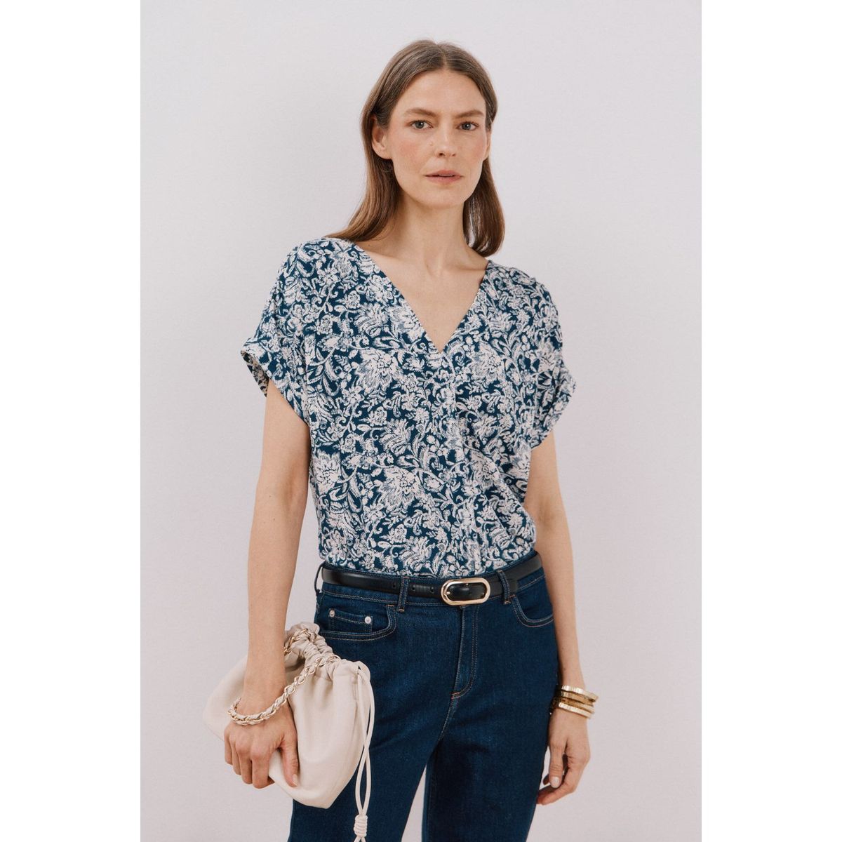 CORTEFIEL - Polo Casual Mujer Cortefiel