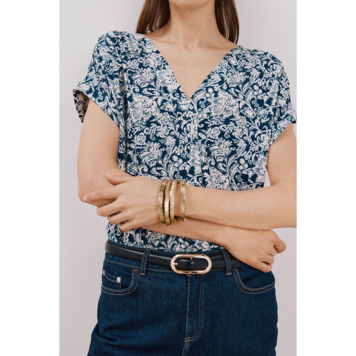 CORTEFIEL - Polo Casual Mujer Cortefiel