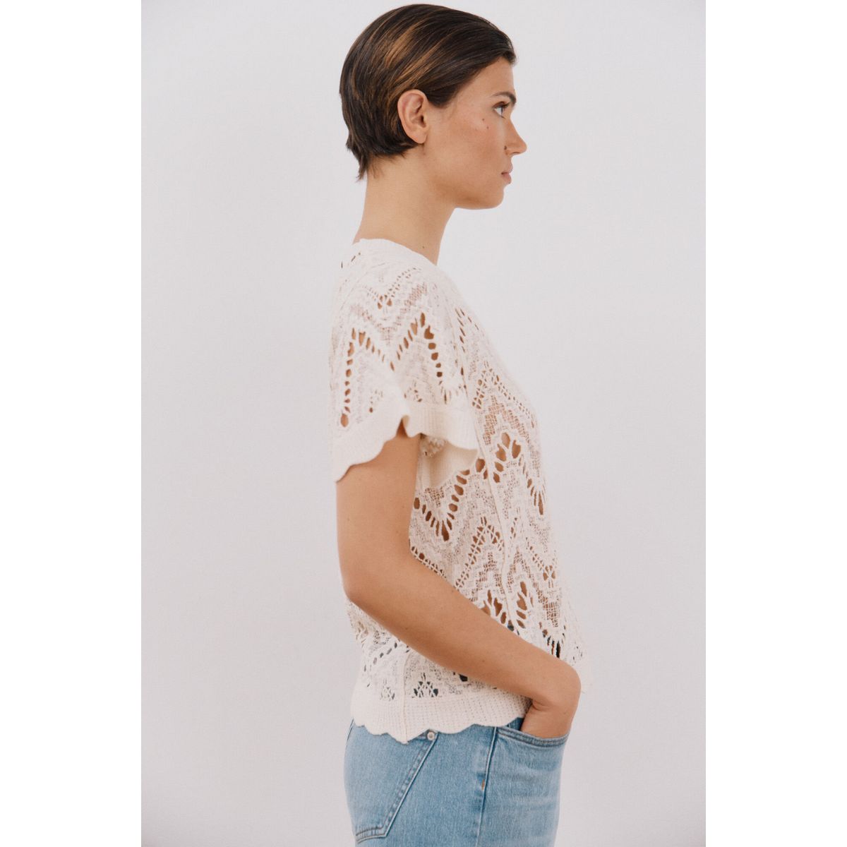 CORTEFIEL - Top Casual Mujer Cortefiel