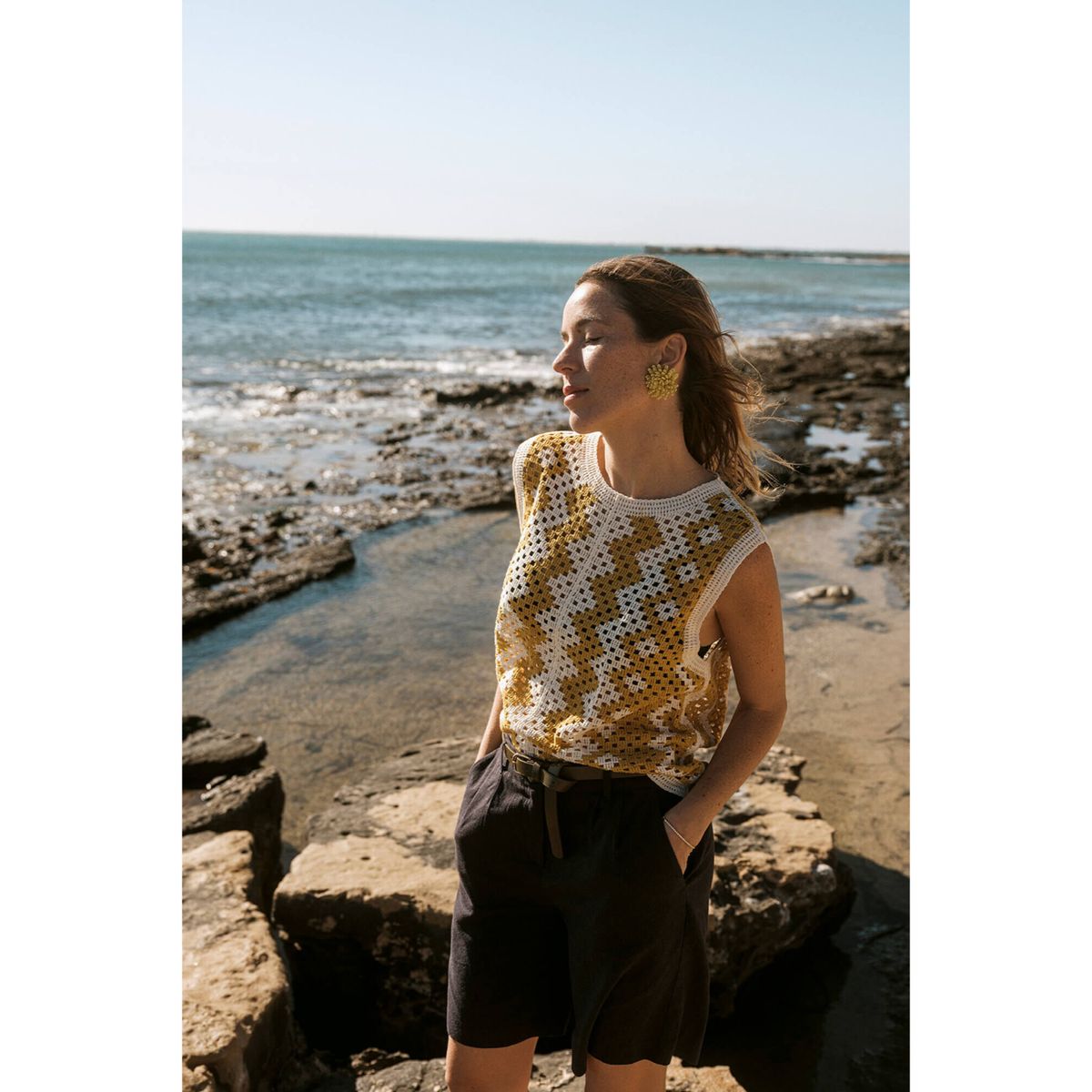 CORTEFIEL - Top Casual Mujer Cortefiel