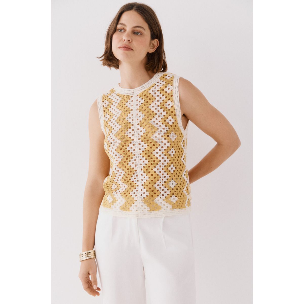 CORTEFIEL - Top Casual Mujer Cortefiel