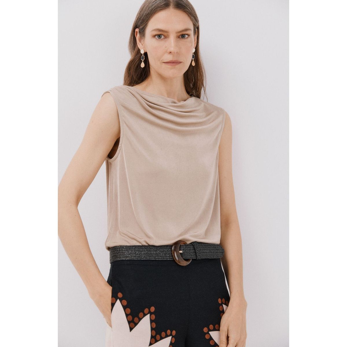 CORTEFIEL - Top Casual Mujer Cortefiel