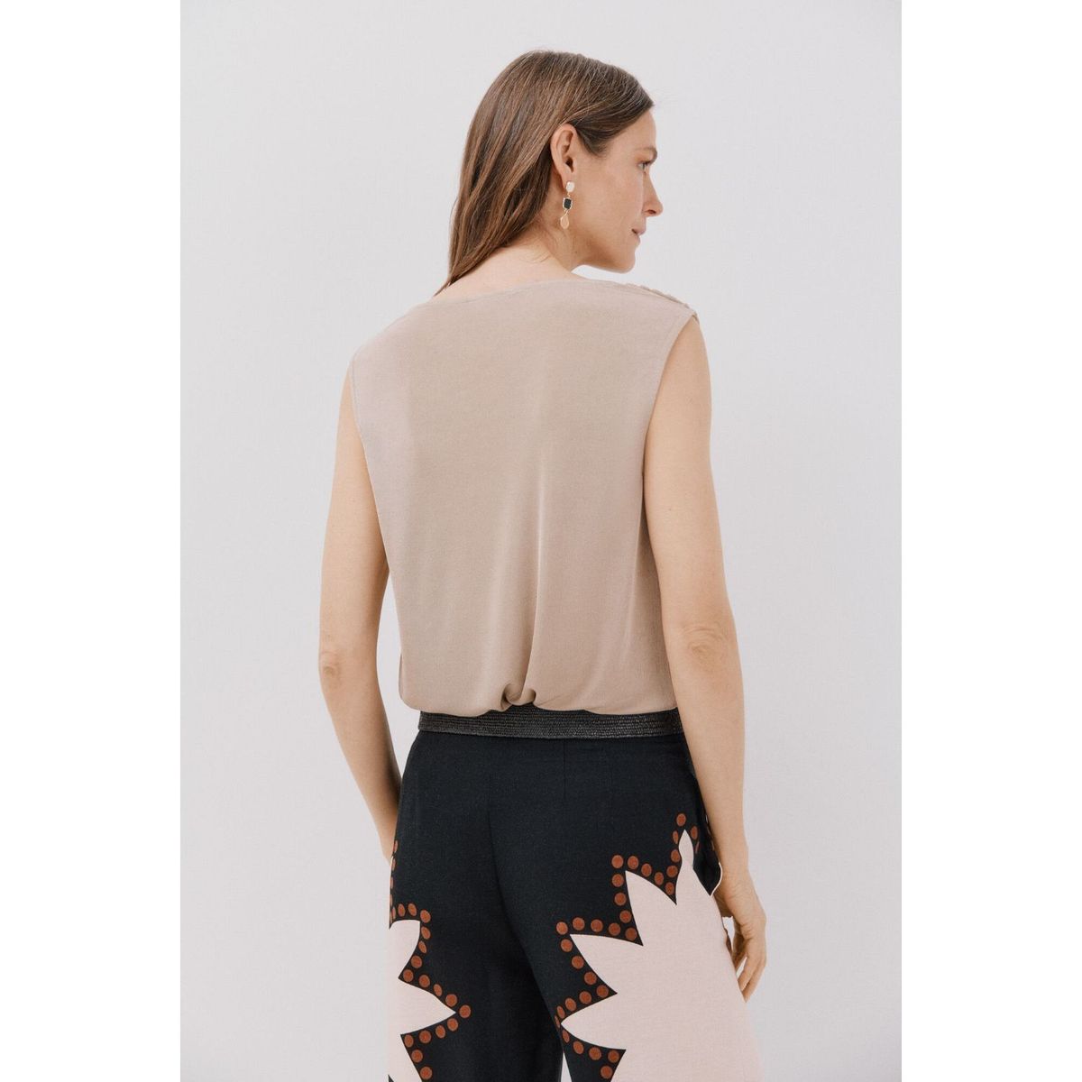 CORTEFIEL - Top Casual Mujer Cortefiel