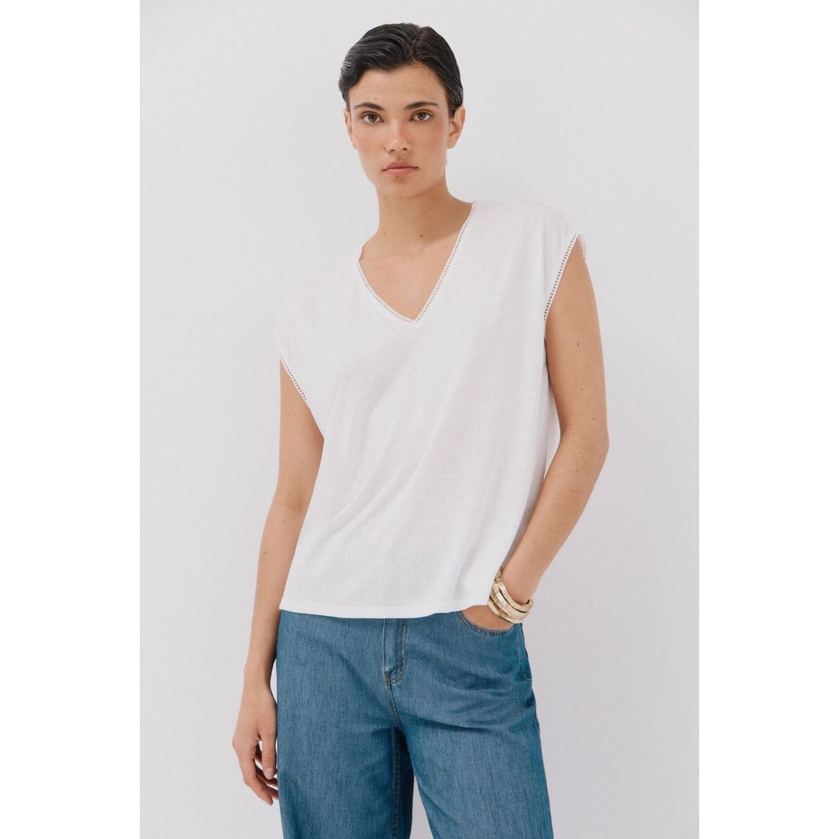 CORTEFIEL - Polo Casual Mujer Cortefiel