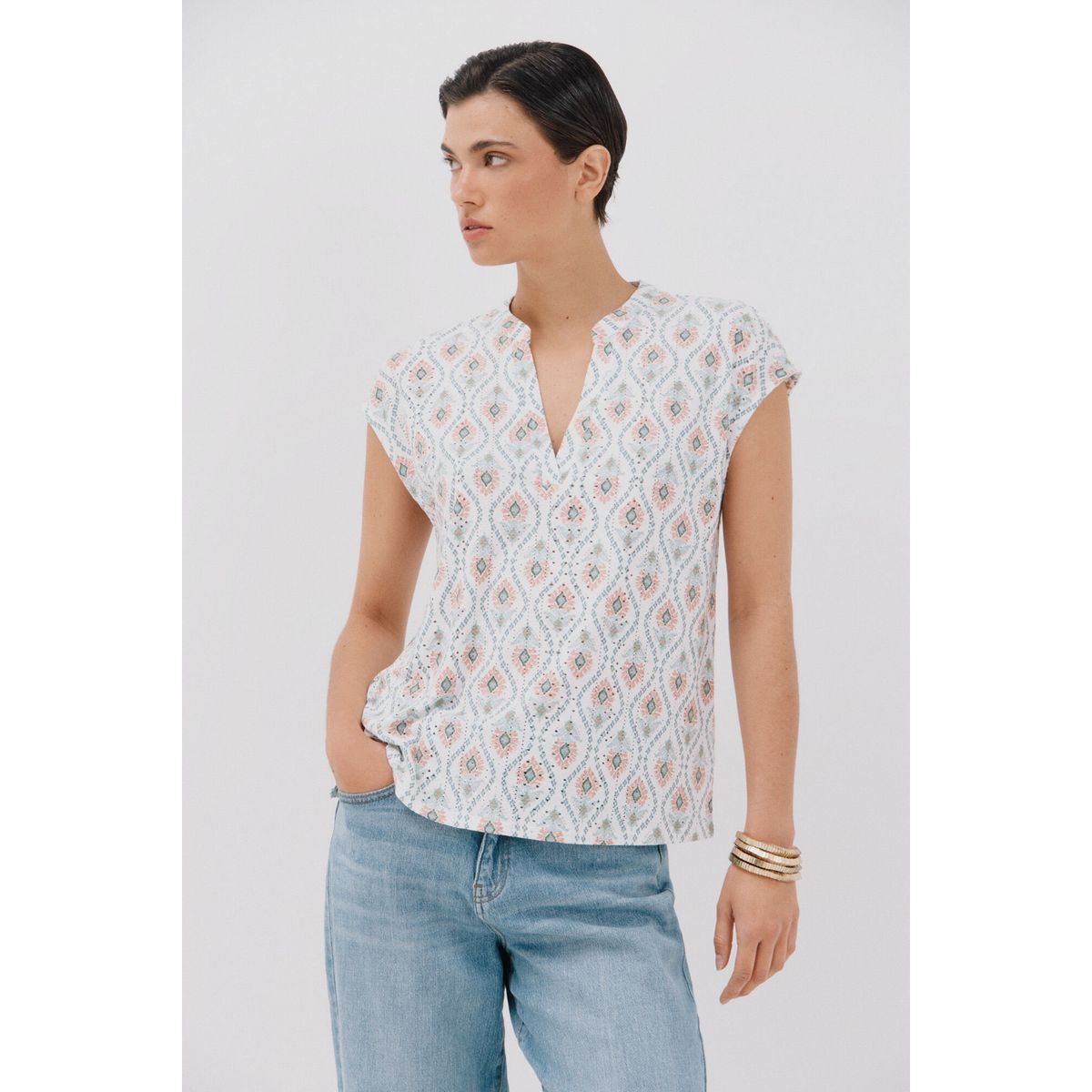 CORTEFIEL - Polo Casual Mujer Cortefiel