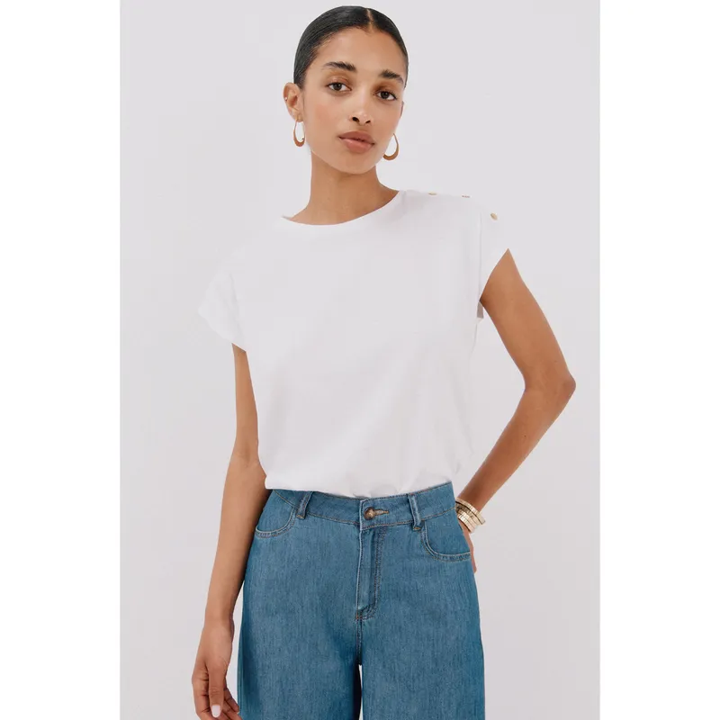 CORTEFIEL - Polo Casual Mujer Cortefiel