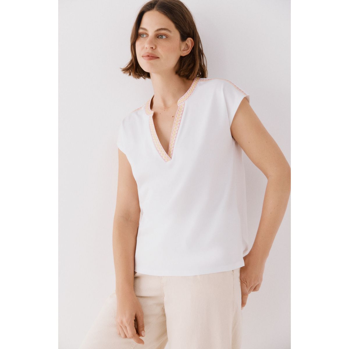 CORTEFIEL - Polo Casual Mujer Cortefiel