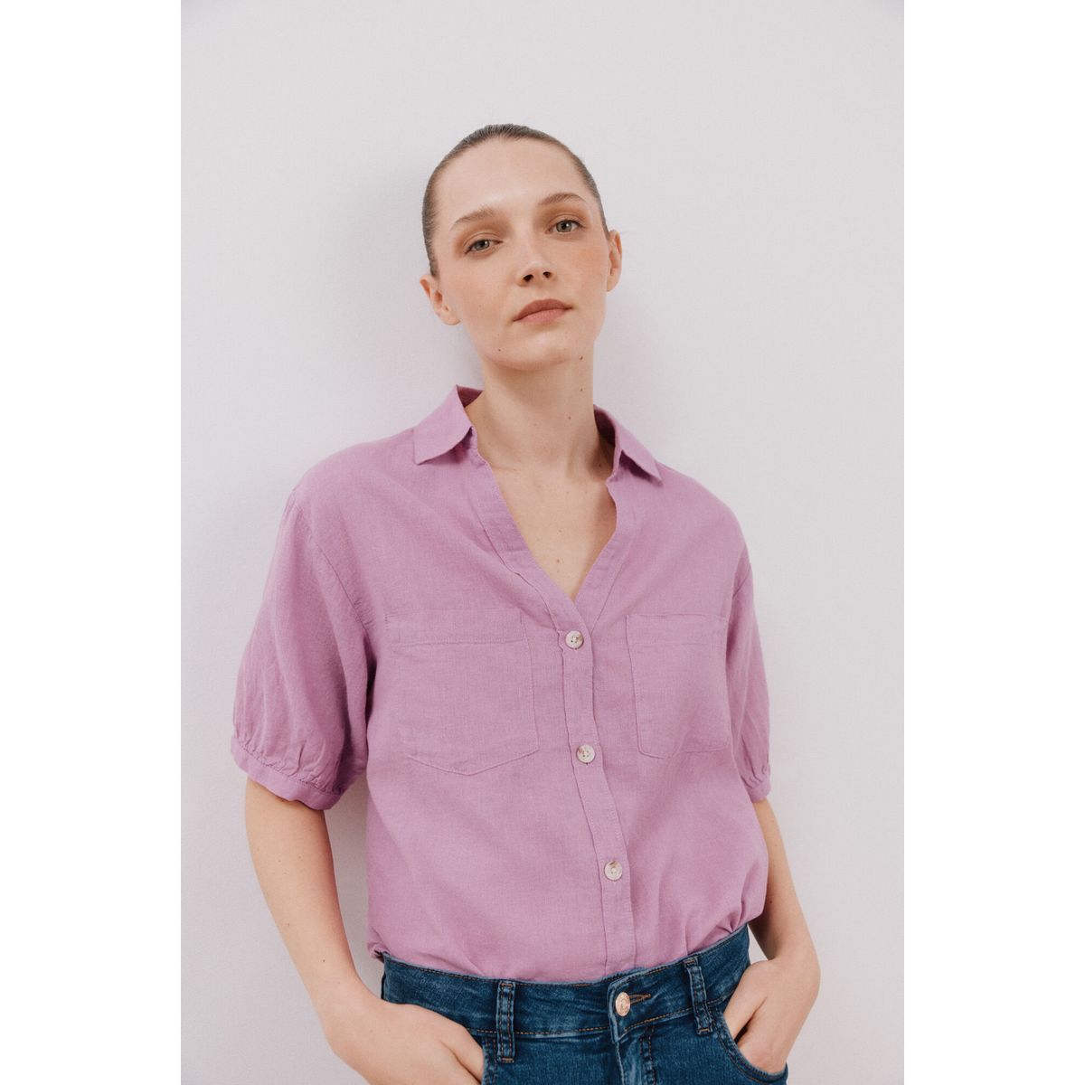 CORTEFIEL - Blusa Casual Mujer Cortefiel