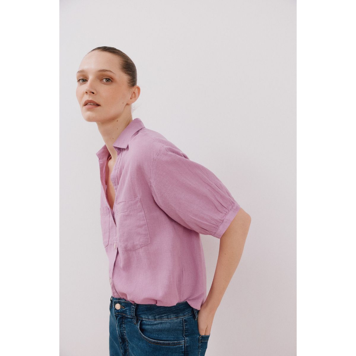 CORTEFIEL - Blusa Casual Mujer Cortefiel