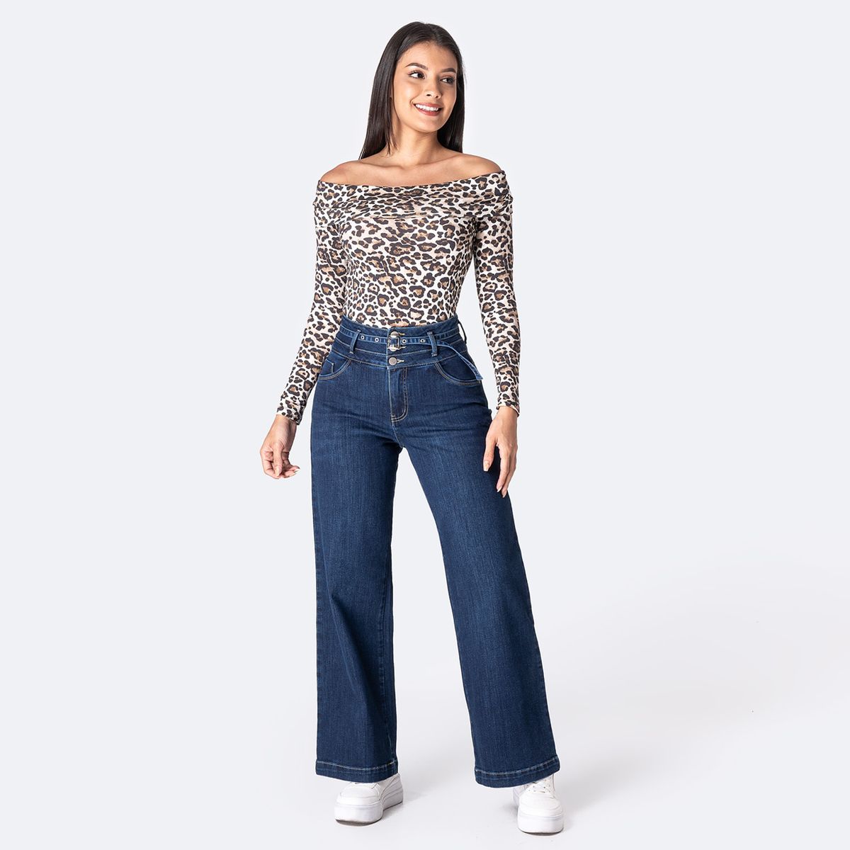 PIONIER - Jean Wide Leg Mujer Pionier
