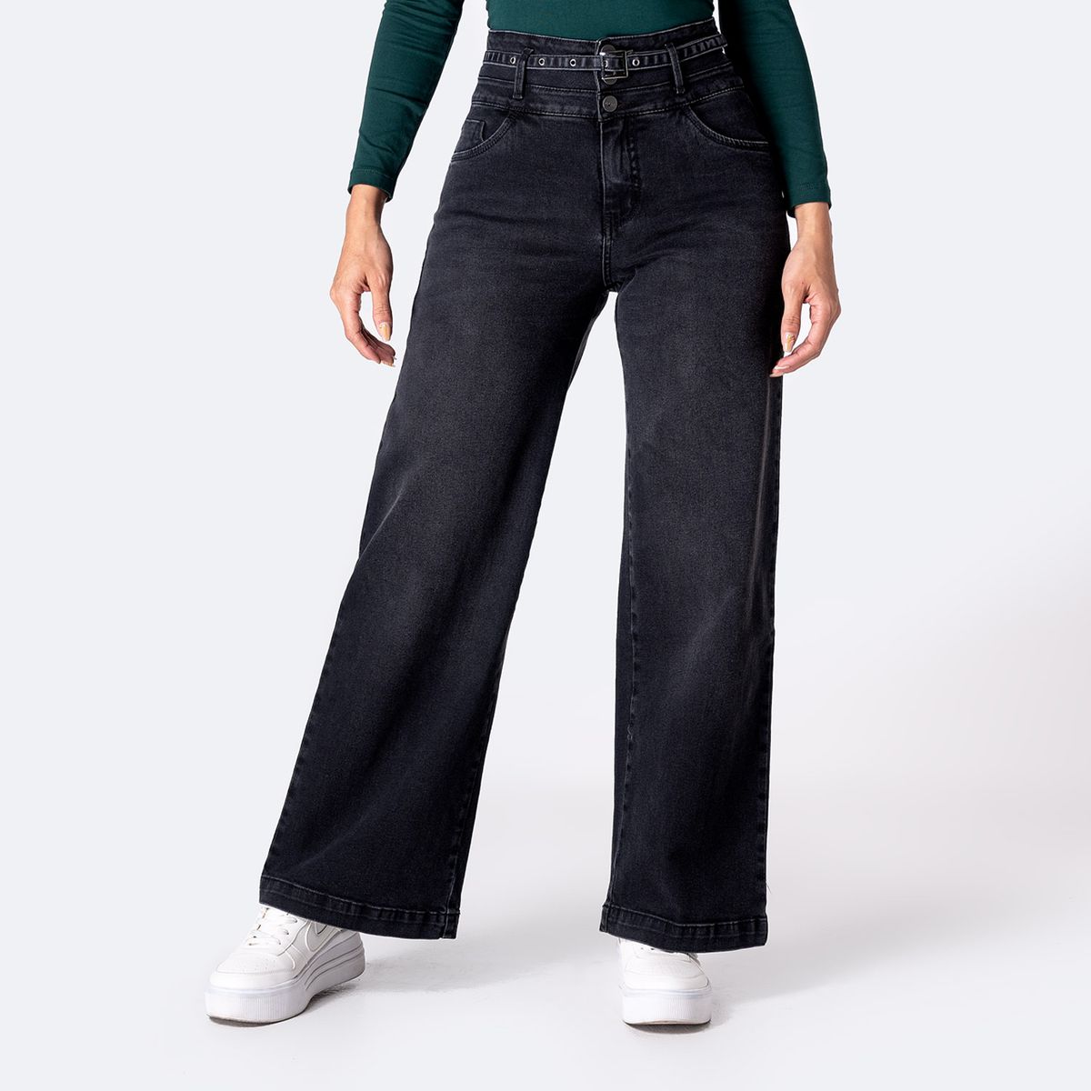 PIONIER - Jean Wide Leg Mujer Pionier