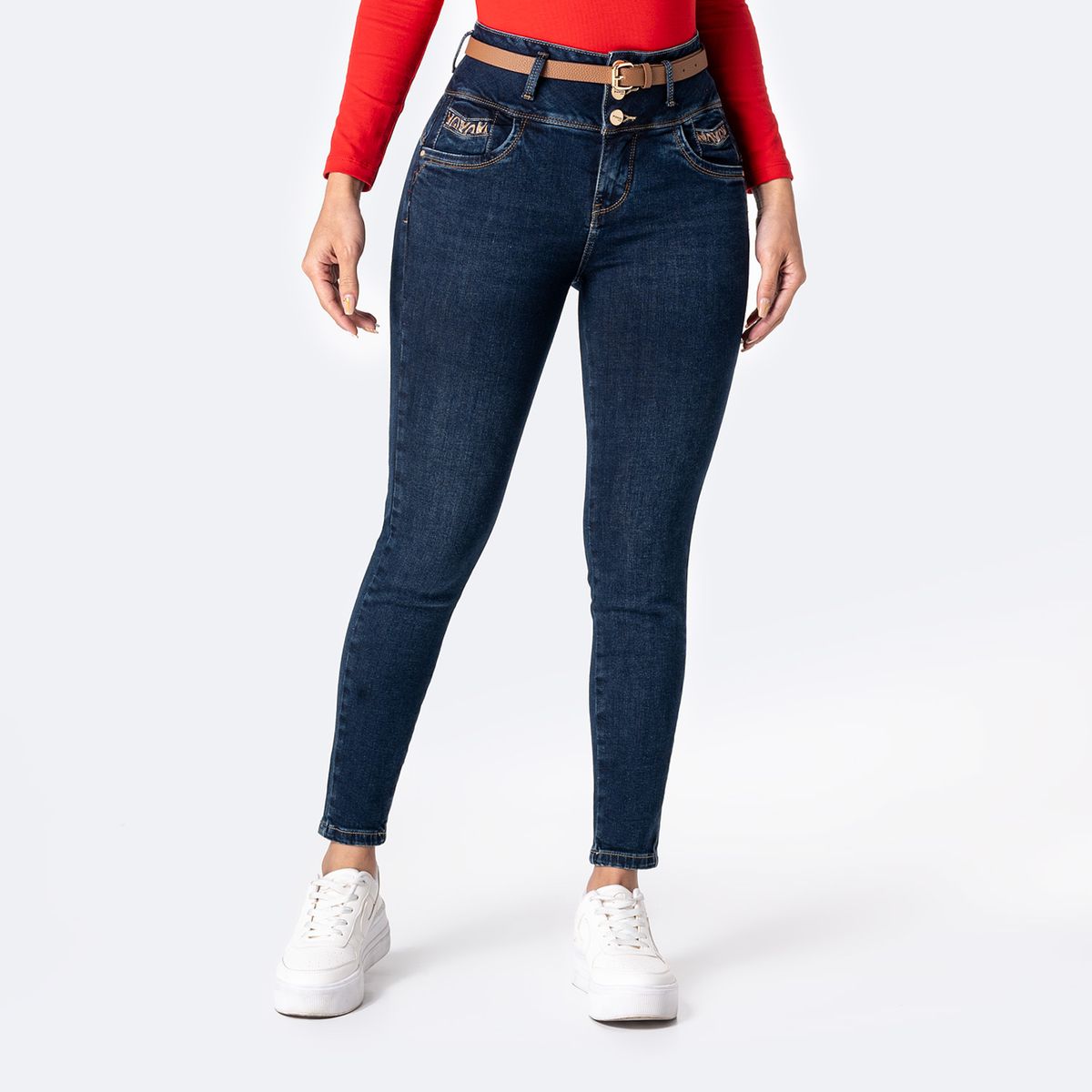 PIONIER - Jean Skinny  Mujer Pionier