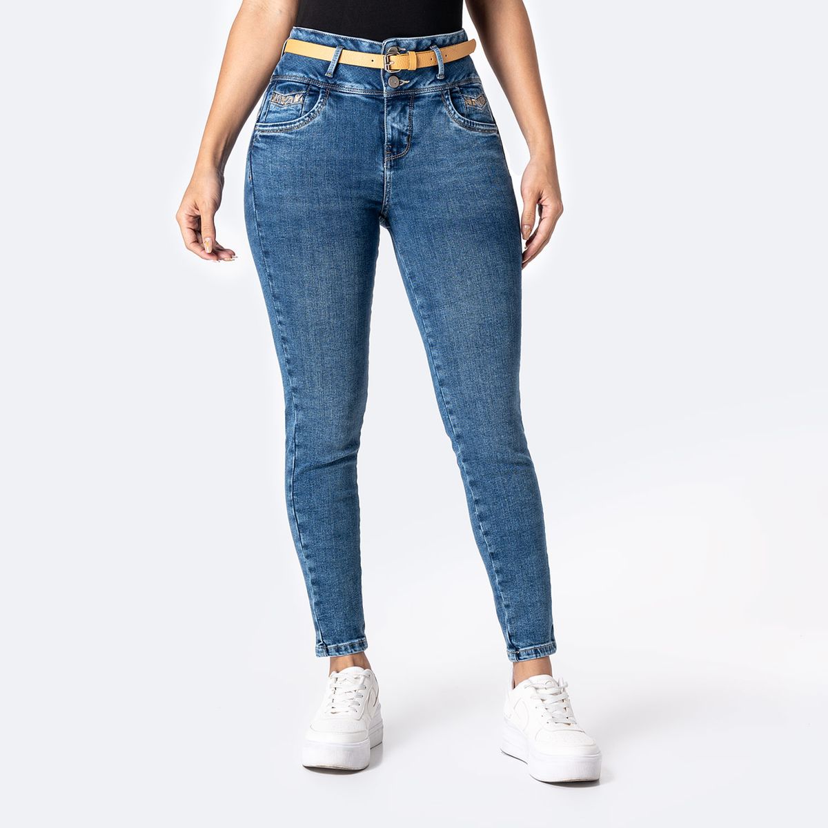 PIONIER - Jean Skinny  Mujer Pionier