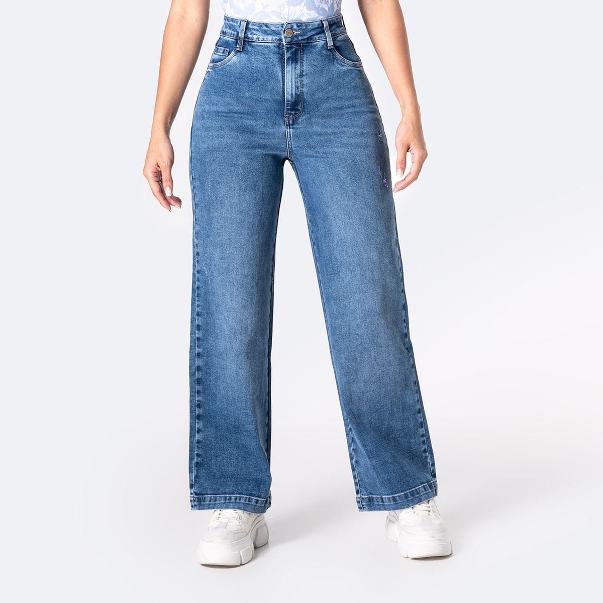 PIONIER - Jean Wide Leg Mujer Pionier.