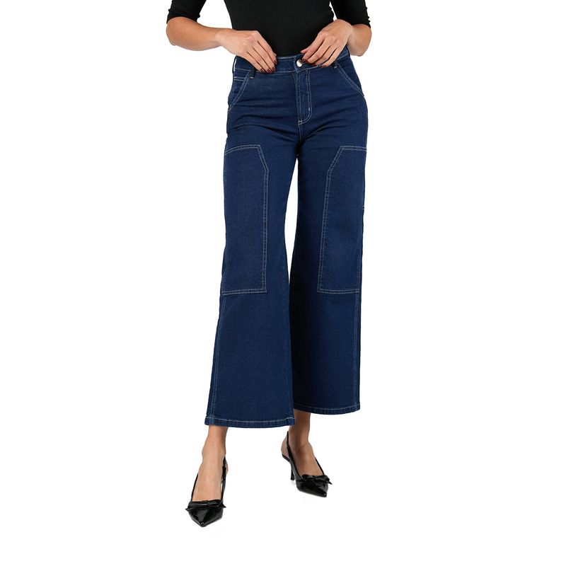 VRP BY VIVIANA RIVAS PLATA - Jean Flare Tiro Alto Mujer VRP By Viviana Rivas Plata