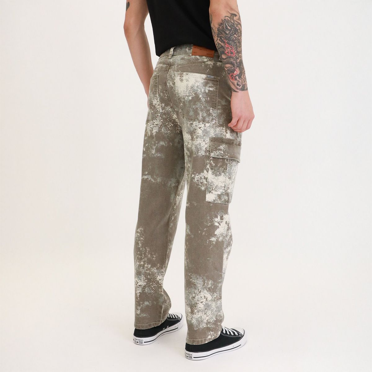 DENIMLAB - Jean Cargo Camu Hombre Denimlab