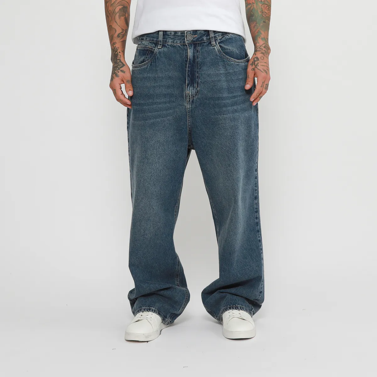 DENIMLAB - Jean Loose Fit Casual Hombre Denimlab