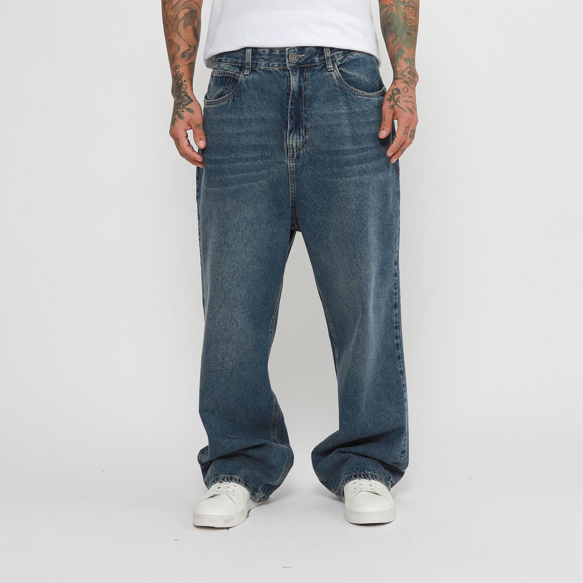 DENIMLAB - Jean Loose Fit Casual Hombre Denimlab