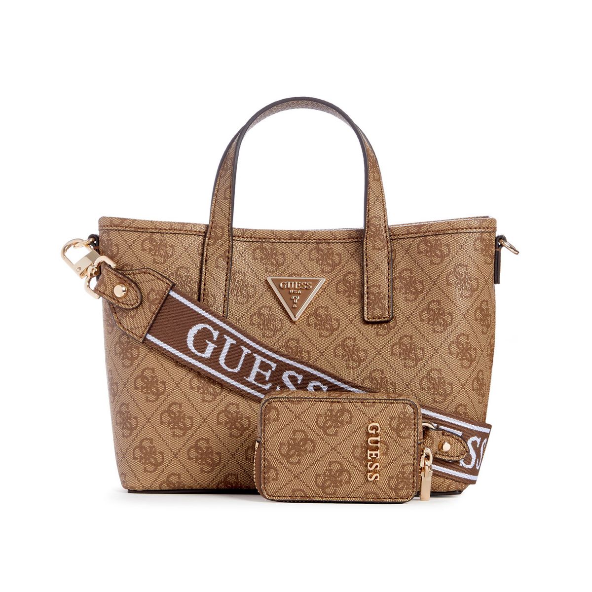 GUESS - Cartera Mini Tote Latona Mujer Guess