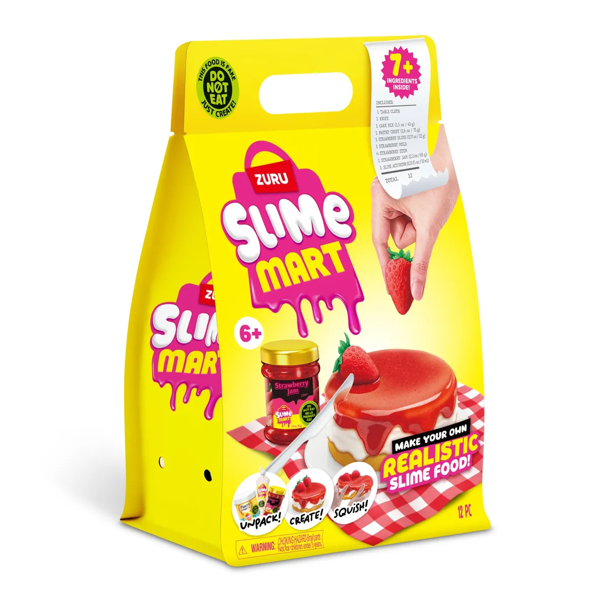SLIME - Set De Juego Cheesecake De Fresa Slime  