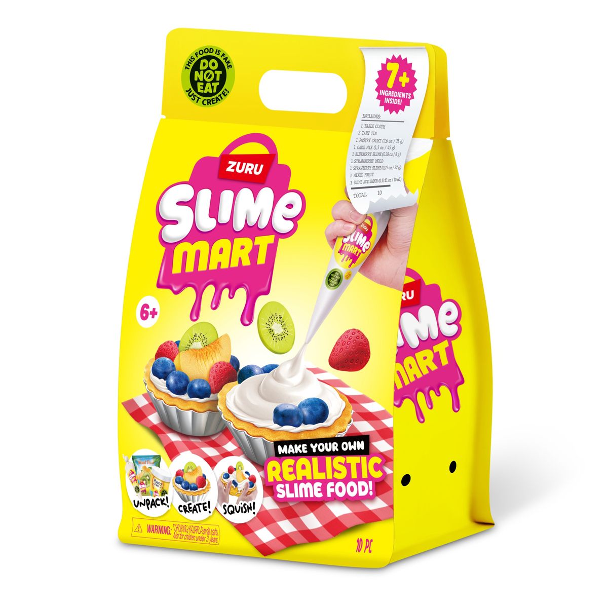 SLIME - Set De Juego Tarta De Frutas Slime  