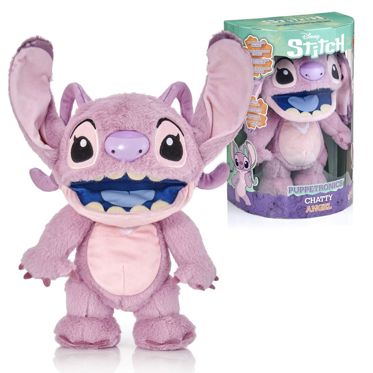 DISNEY - Peluche Interactivo Ángela Stitch  