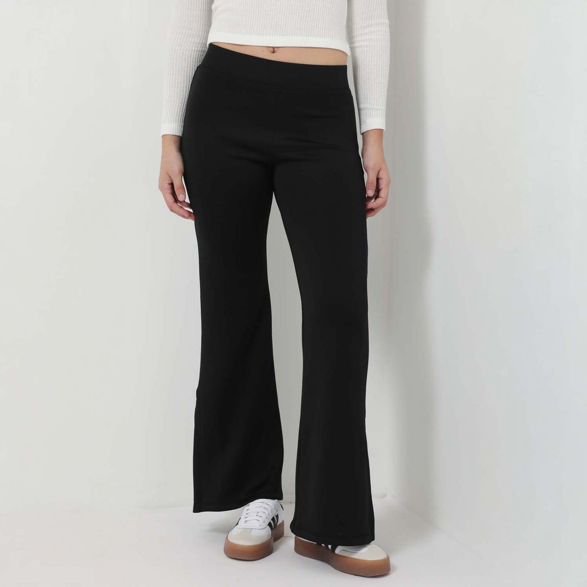 DENIMLAB - Pantalón Flare Casual Mujer Denimlab