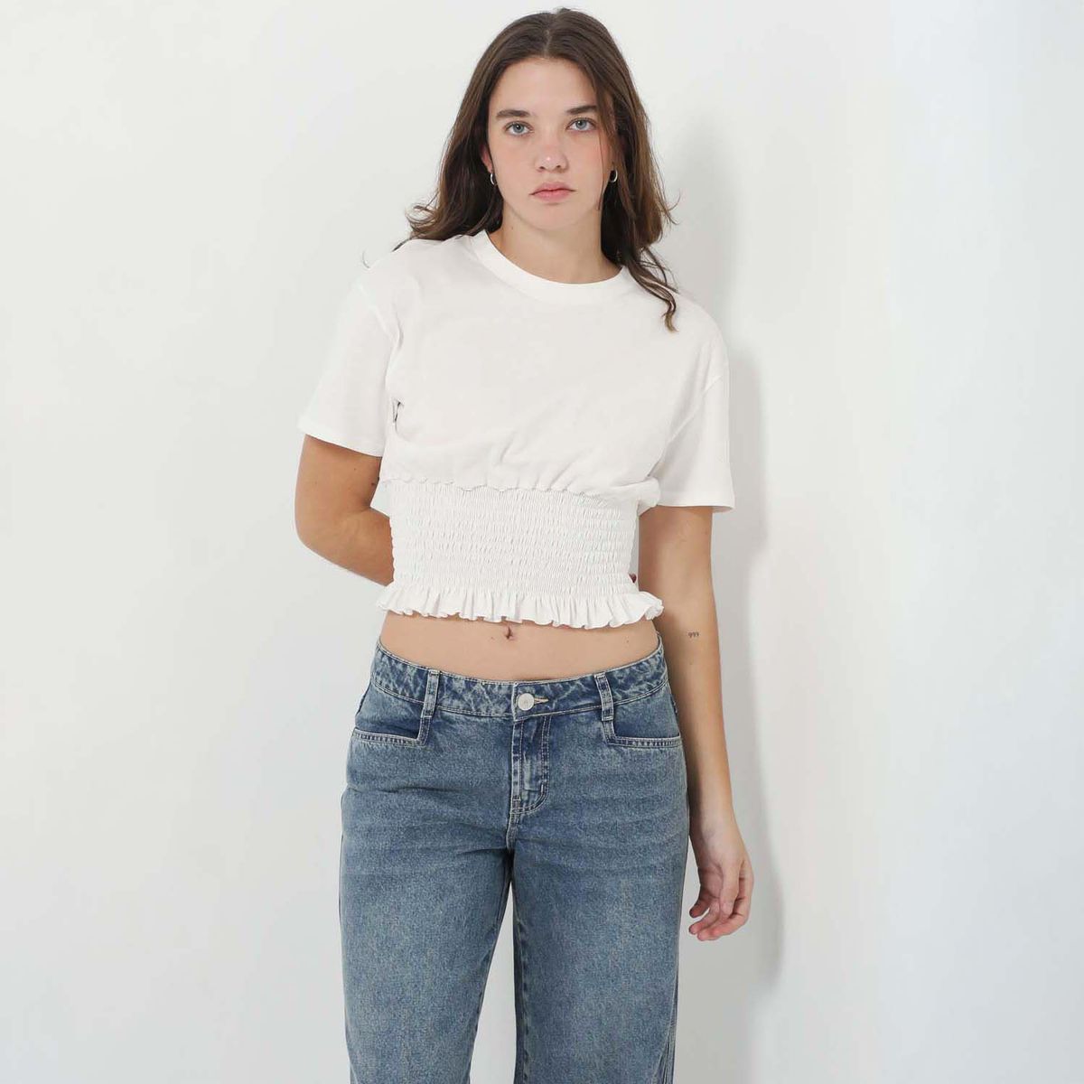DENIMLAB - Polo Casual Mujer Denimlab
