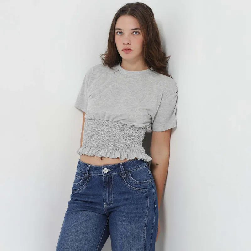 DENIMLAB - Polo Casual Mujer Denimlab