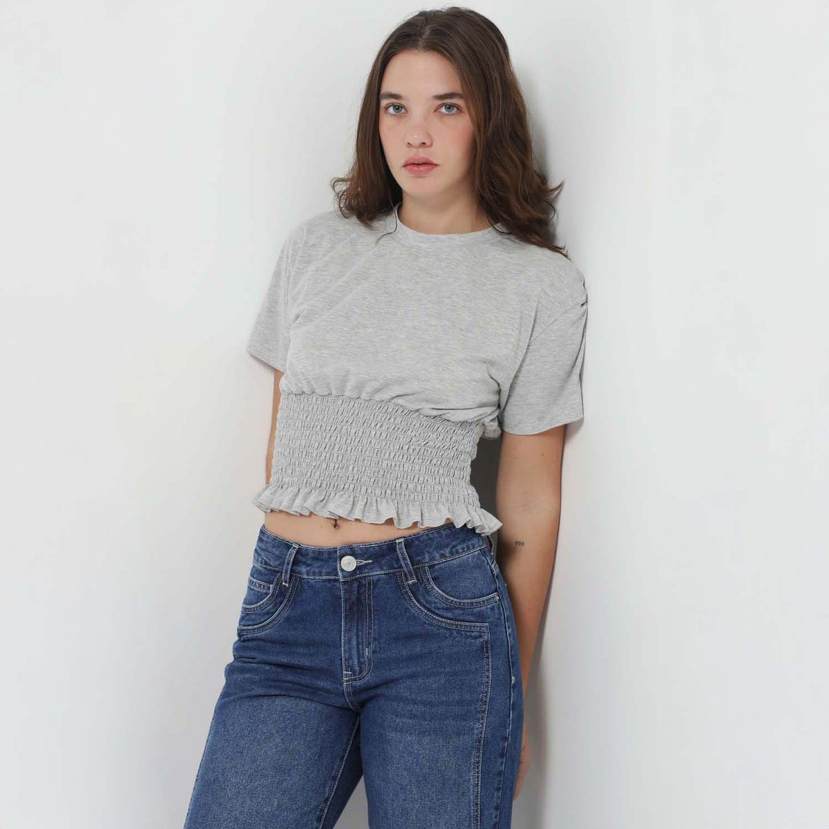 DENIMLAB - Polo Casual Mujer Denimlab