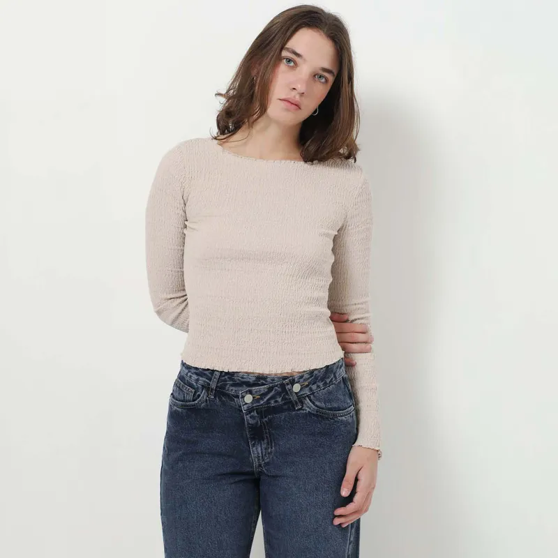 DENIMLAB - Polo Casual Mujer Denimlab