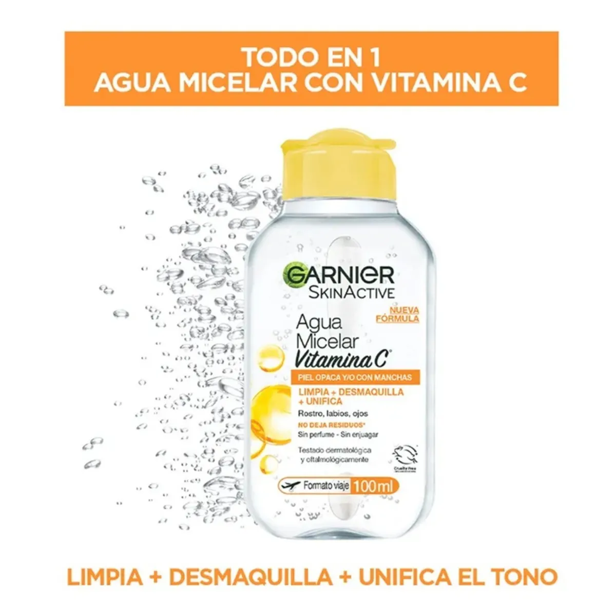 GARNIER - Express Aclara Agua Micelar 100ml