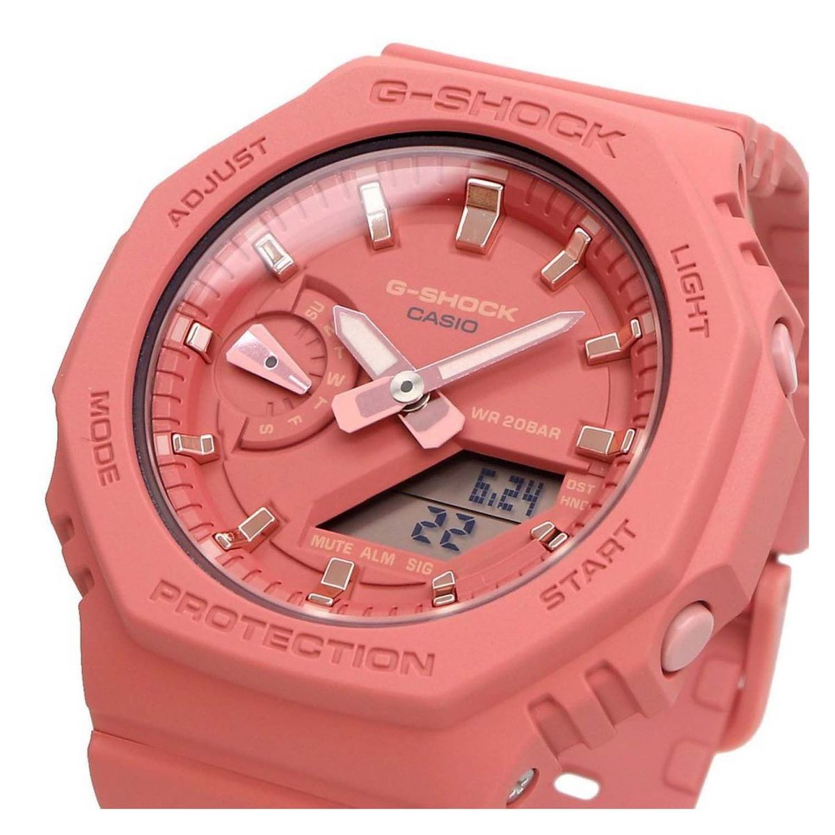 G-SHOCK - Reloj G-shock Gmas2100-4a2dr Mujer + Estuche